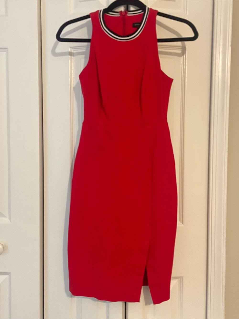 Banana Republic Sleeveless Midi Sheath Dress